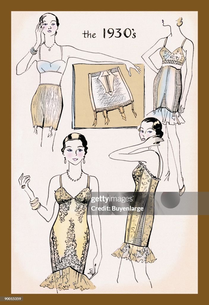 New Fabrics and Fit of the 1930