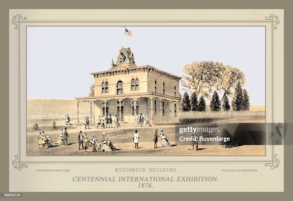 Centennial International Exhibition, 1876 - Wisconsin Building
