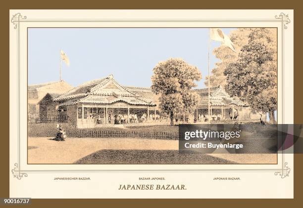 Centennial International Exhibition, 1876 - Japanese Bazaar