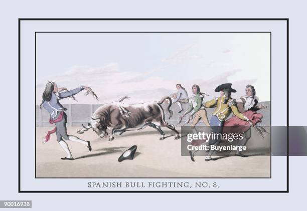Spanish Bull Fighting, No. 8