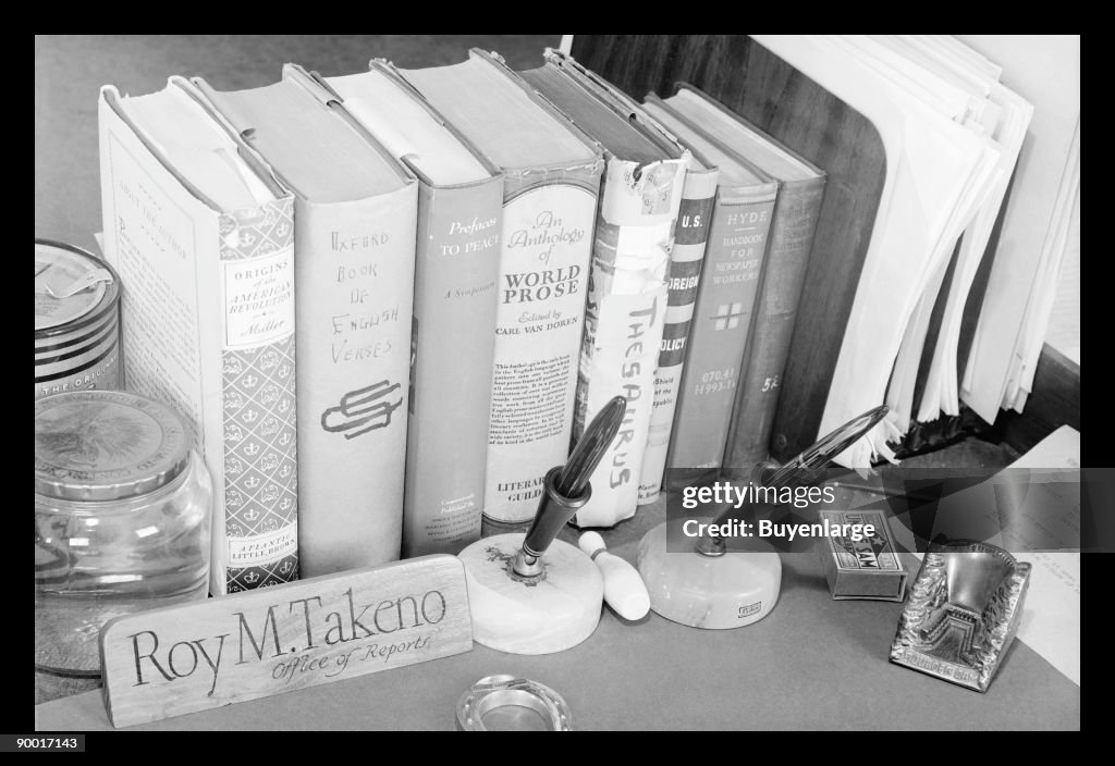 Roy Takeno's Desk