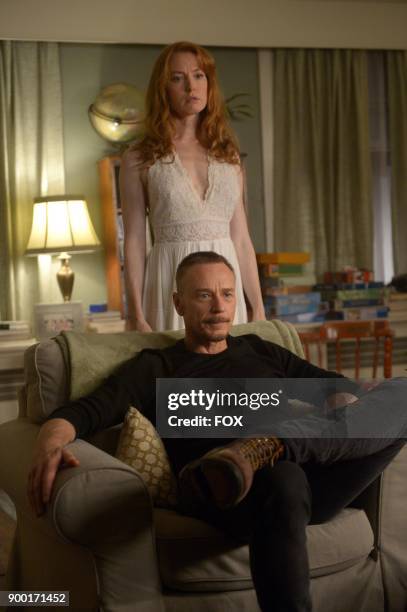 Ben Daniels and guest star Alicia Witt in the "Darling Nikki" episode of THE EXORCIST airing Friday, Nov. 10 on FOX.