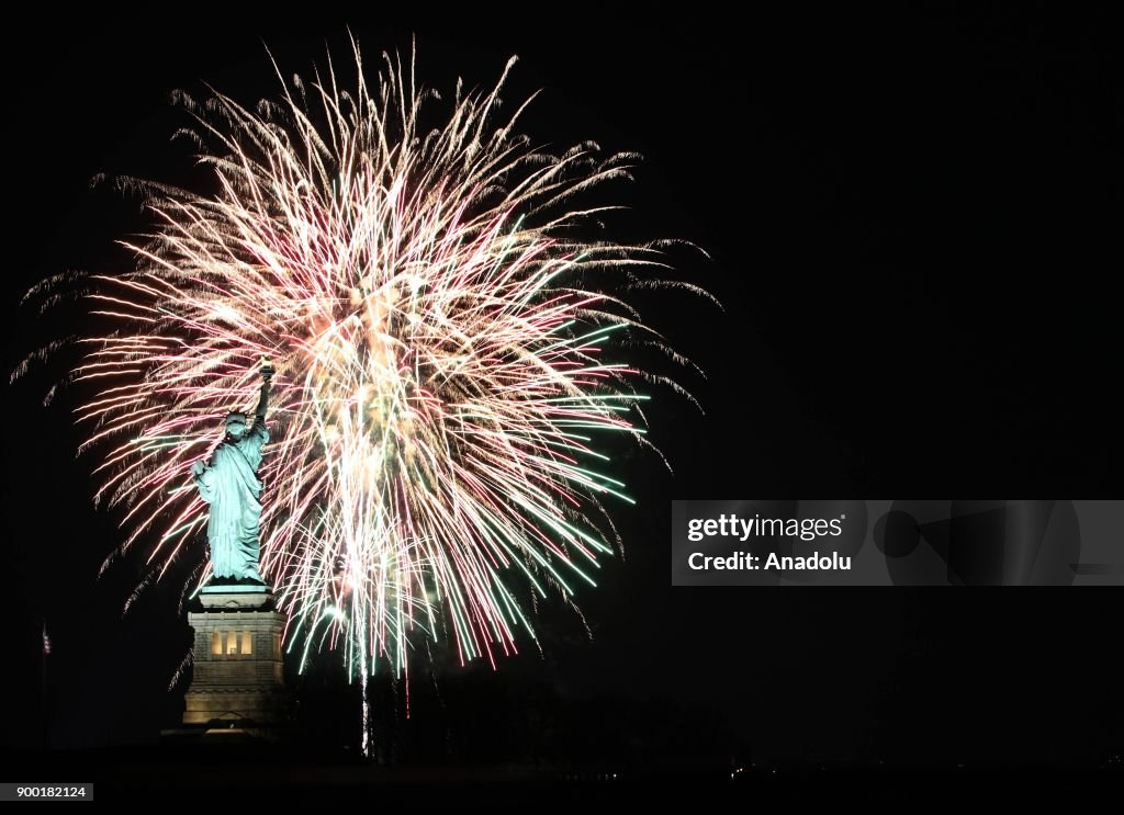 New year celebrations in New York