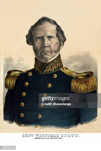 Color Portrait of General Winfield Scott