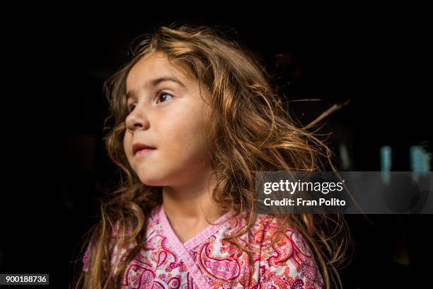 Portrait of a young girl.