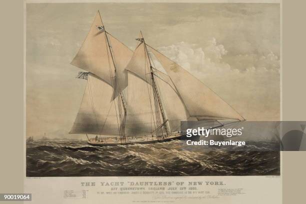 The yacht "Dauntless" of New York: off Queenstown Ireland July 13th. 1869