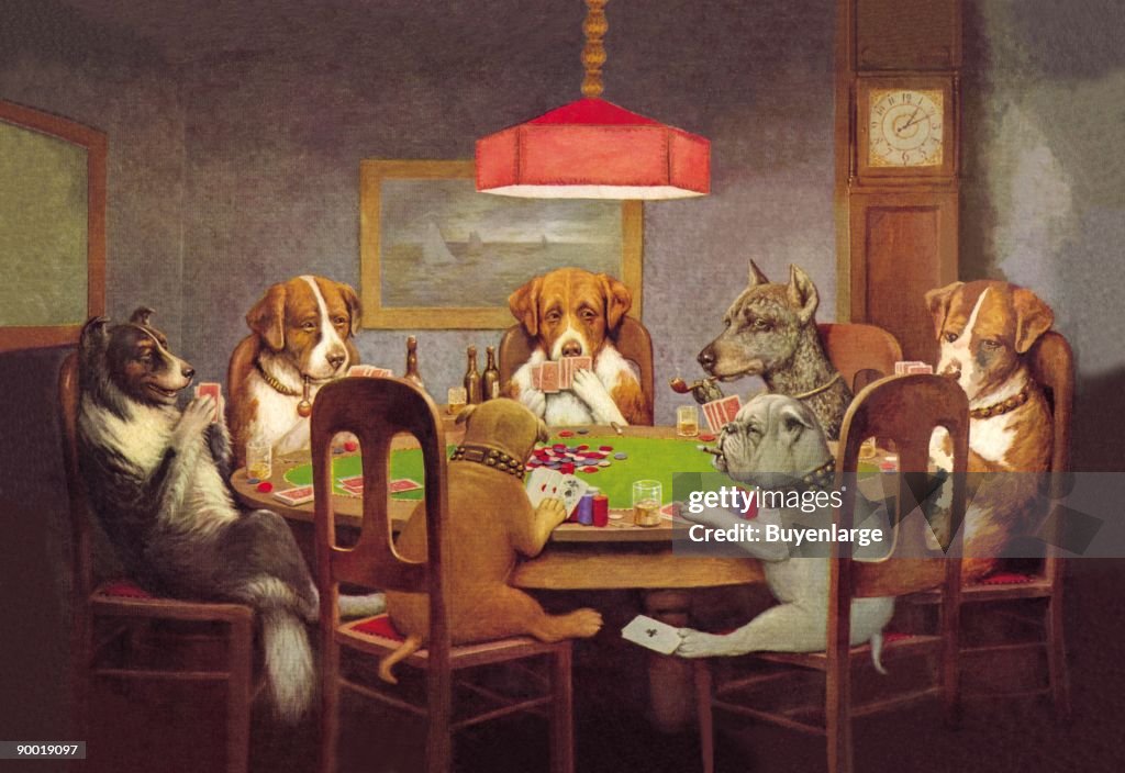 Passing the Ace Under the Table (Dog Poker)