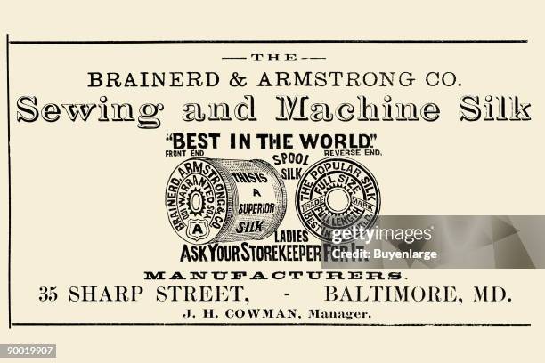 Brainerd & Armstrong Co. Sewing and Machine Silk