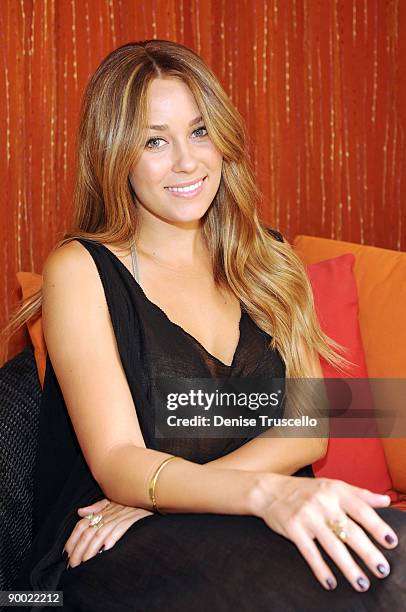 Lauren Conrad attends TAO Beach at Venetian Hotel and Casino Resort on August 22, 2009 in Las Vegas, Nevada.