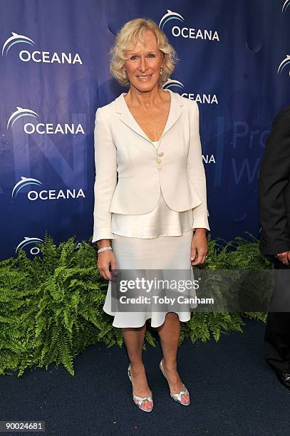 Glenn Close attends the Oceana's SeaChange Summer Party 2009, held at a private residence on August 22, 2009 in Laguna Beach, California.