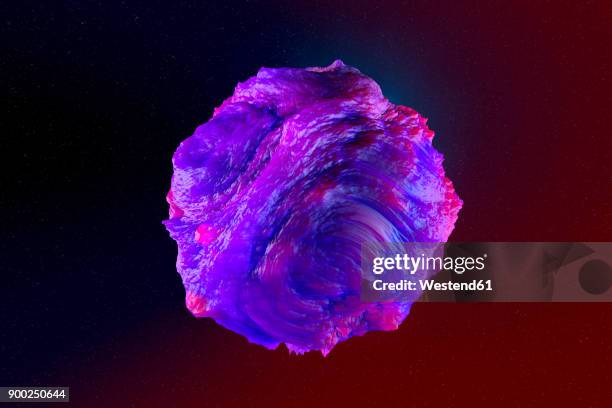 3d rendered illustration, cancer cell - vanishing point stock illustrations