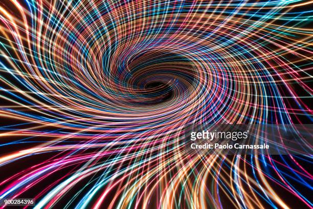 Curve and spiral light effects