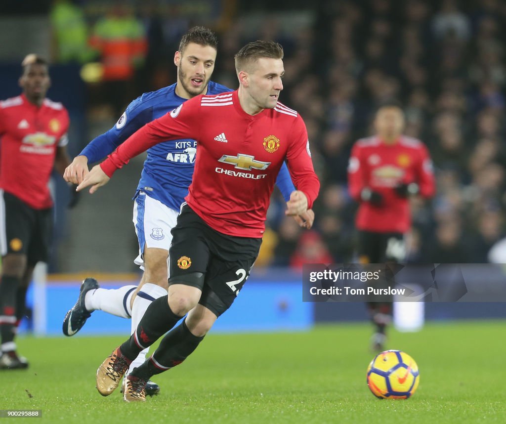 Everton v Manchester United - Premier League