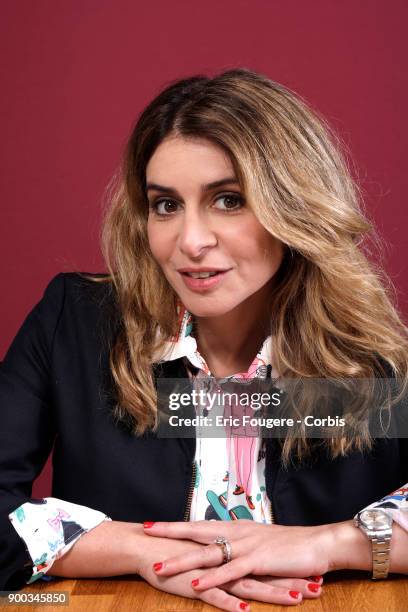 SingerJulie Zenatti poses during a portrait session in Paris, France on .