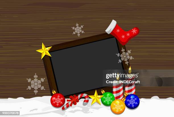 christmas celebration - slate background stock illustrations