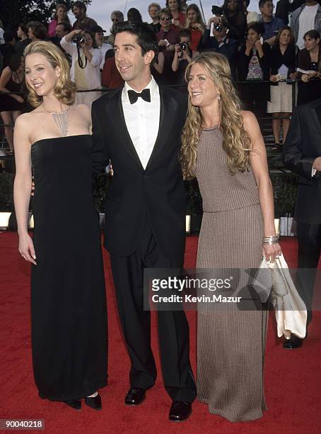 Lisa Kudrow, David Schwimmer, and Jennifer Aniston