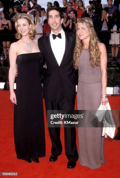 Lisa Kudrow, David Schwimmer and Jennifer Aniston