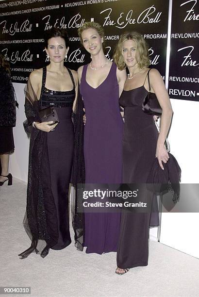 Courteney Cox, Lisa Kudrow, & Jennifer Aniston