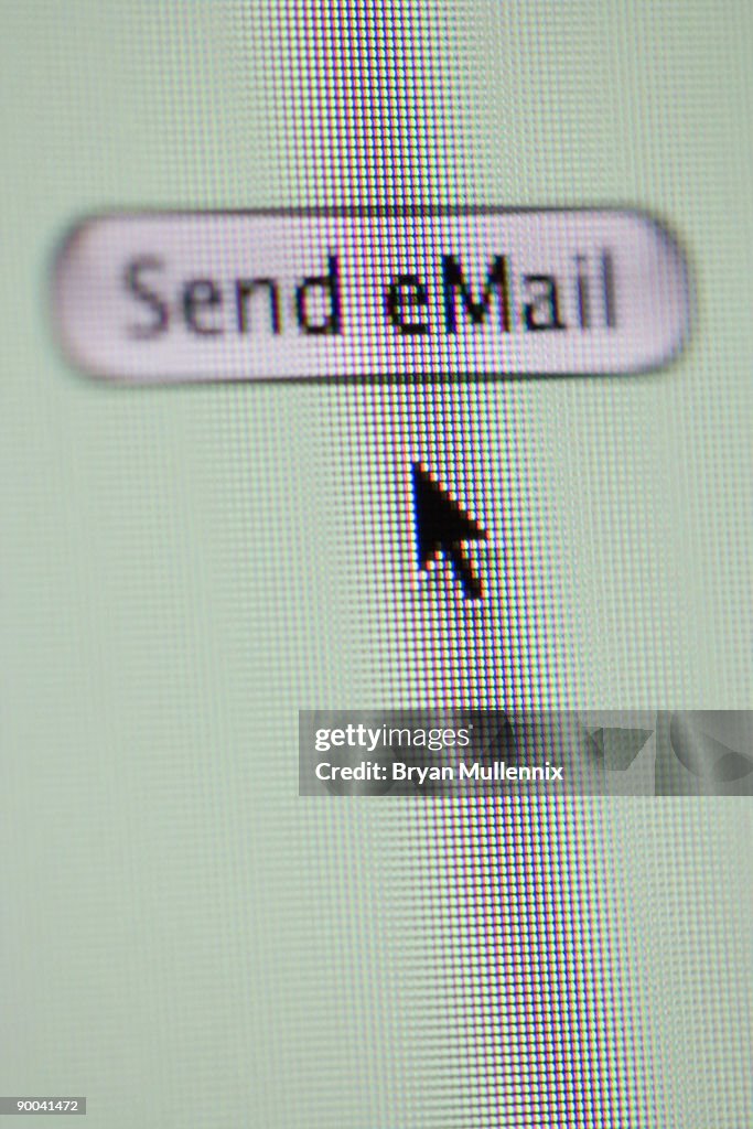 Send email sign on computer screen