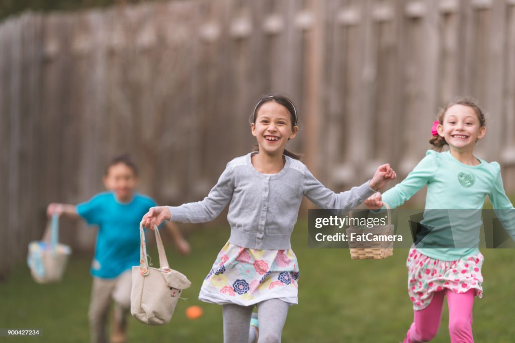 Backyard Easter Egg Hunt!