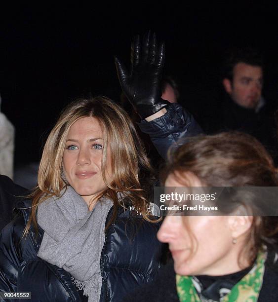 Jennifer Aniston and Nicole Holofcener, director