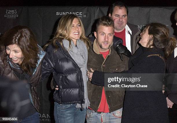 Catherine Keener, Jennifer Aniston, Scott Caan, Bob Stephenson and director Nicole Holofcener