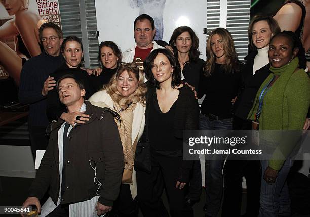 Greg Germann, Frances McDormand, Nicole Holofcener, director of "Friends with Money", Bob Stephenson, Catherine Keener, Jennifer Aniston, Joan...