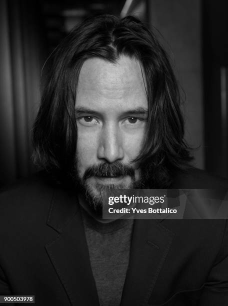 Actor Keanu Reeves is photographed forHomme Deluxe on November 1, 2017 in Paris, France.