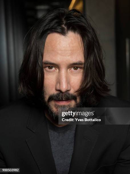 Actor Keanu Reeves is photographed forHomme Deluxe on November 1, 2017 in Paris, France.