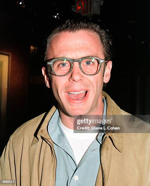 David Eisenberg attends a special screening benefit of the movie 'shallow Hal'' November 7, 2001 in New York City. The screening will donate proceeds...