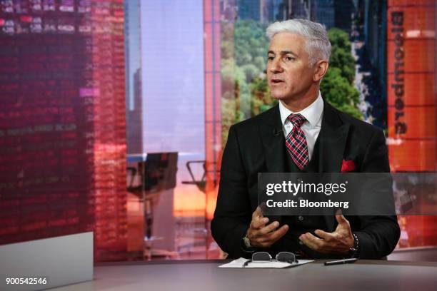 Ron Geffner, partner at Sadis & Goldberg LLP, speaks during a Bloomberg Television interview in New York, U.S., on Tuesday, Jan. 2, 2018. Geffner...