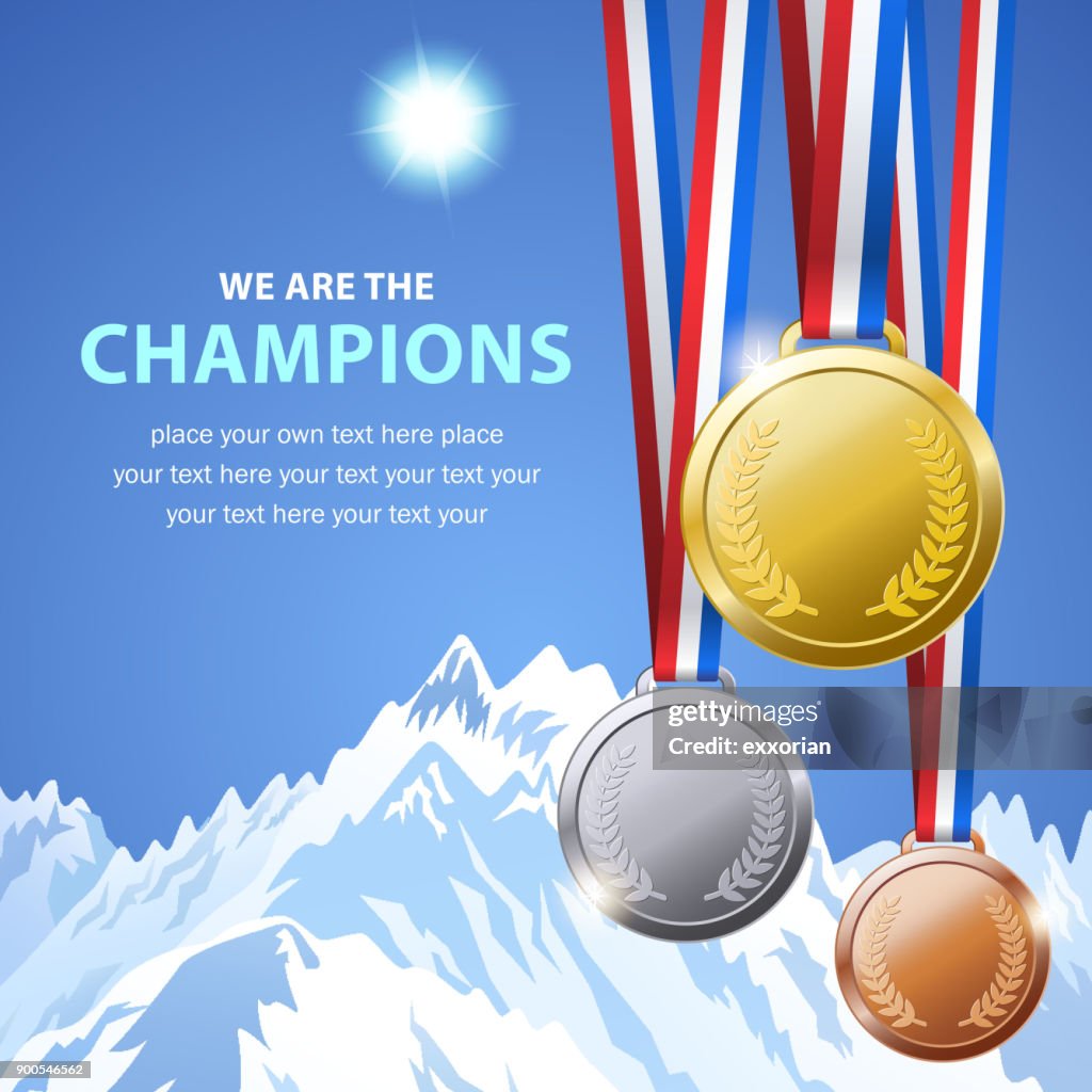 Winter Champion Medals