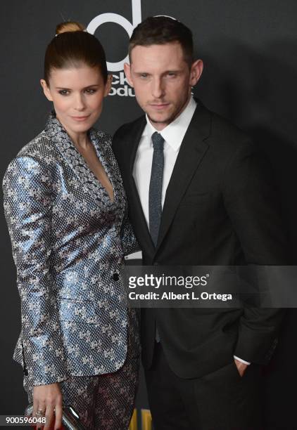 Actress Kate Mara and actor Jamie Bell arrive for the 21st Annual Hollywood Film Awards held at The Beverly Hilton Hotel on November 5, 2017 in...