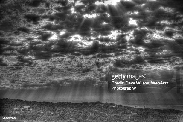 black and white sunburst - austin wilson stock pictures, royalty-free photos & images