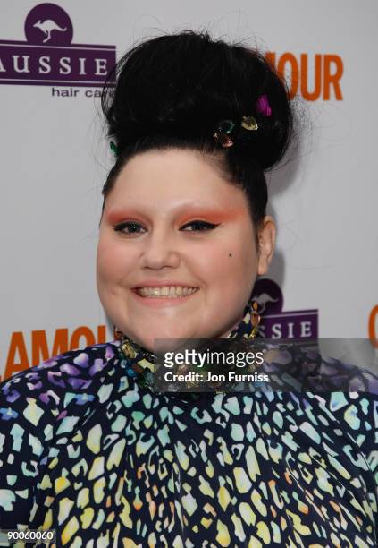Singer Beth Ditto attends the Glamour Women Of The Year Awards held at Berkeley Square Gardens on June 3, 2008 in London, England.