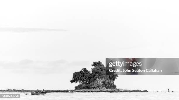 fishing on nias island in north sumatra - nias island bildbanksfoton och bilder