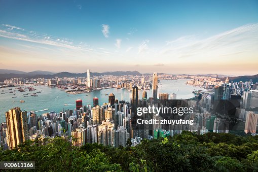 香港の航空写真ビュー 香港の航空写真ビュー