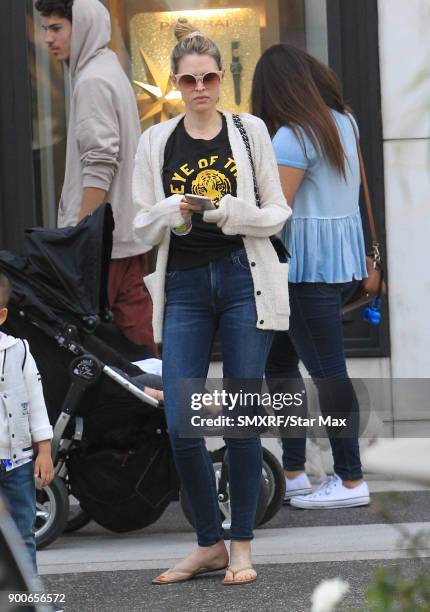 Sara Foster is seen on January 2, 2018 in Los Angeles, CA.