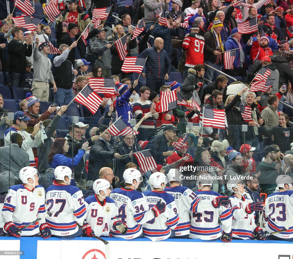 Russia vs United States: Quarterfinal - 2018 IIHF World Junior Championship