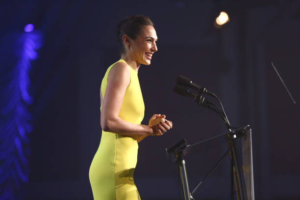 Gal Gadot accepts the Rising Star Award onstage at the 29th Annual Palm Springs International Film Festival Awards Gala at Palm Springs Convention...