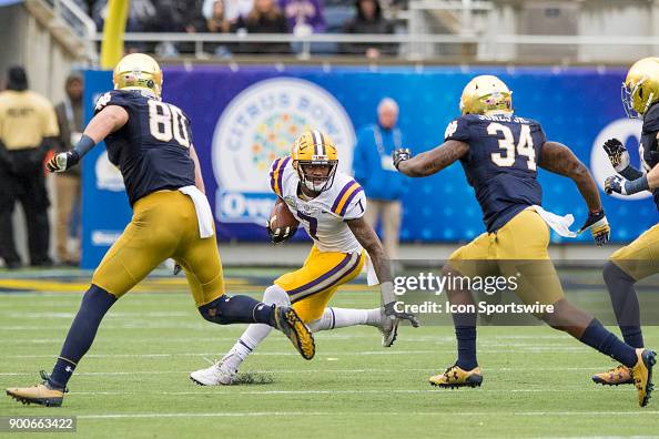 COLLEGE FOOTBALL: JAN 01 Citrus Bowl - Notre Dame v LSU COLLEGE FOOTBALL: JAN 01 Citrus Bowl - Notre Dame v LSU