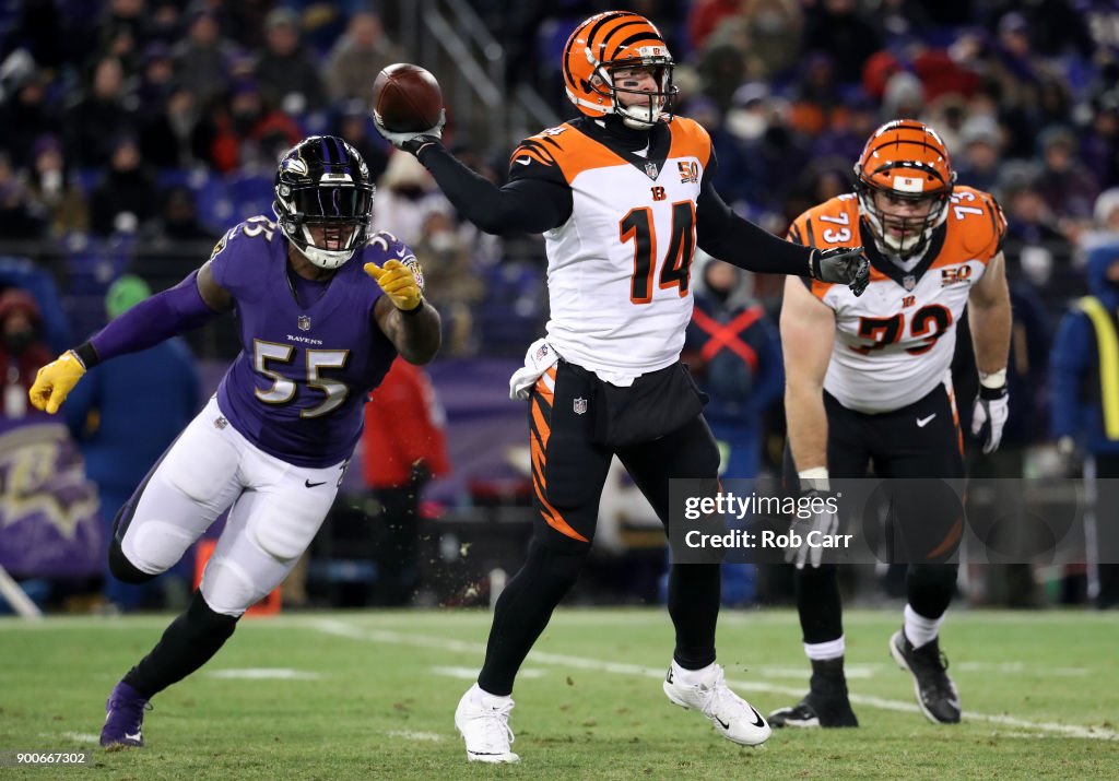 Cincinnati Bengals v Baltimore Ravens