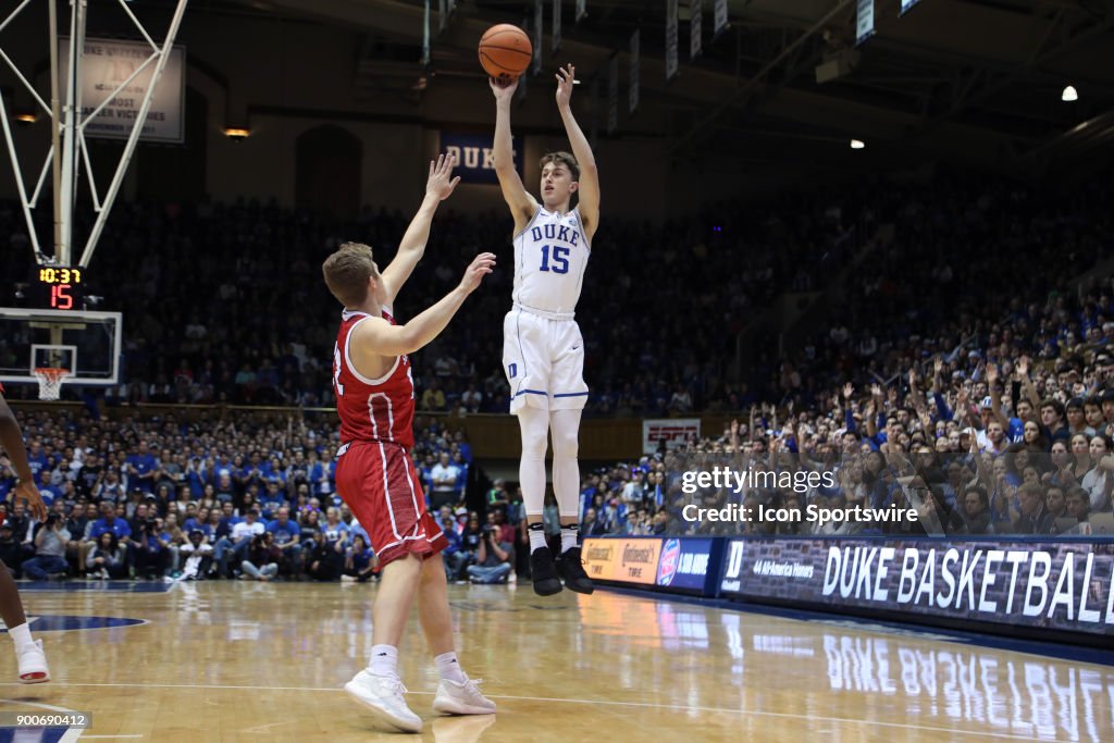 COLLEGE BASKETBALL: DEC 02 South Dakota at Duke