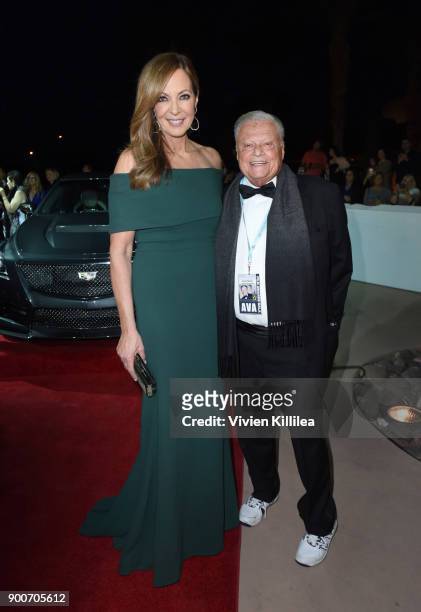 Allison Janney and Chairman of the Palm Springs International Film Festival Harold Matzner attend the 29th Annual Palm Springs International Film...