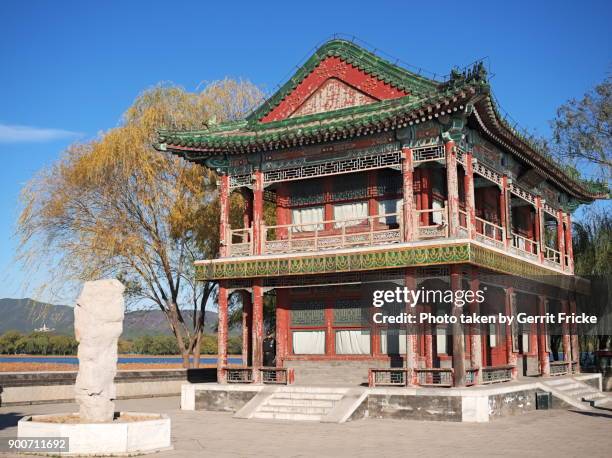 beijing summer palace - ostasien 個照片及圖片檔