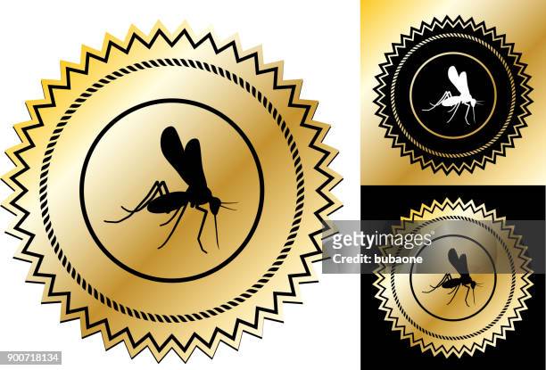 mosquito. - gold bug stock illustrations
