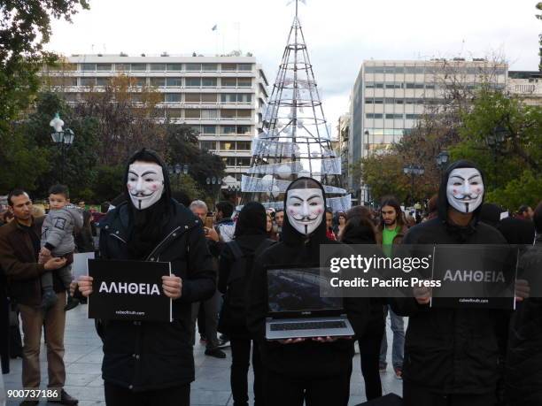 Anonymous for the Voiceless is an animal rights organisation that specialists in street activism. The organised a protest in Syntagma Square in...