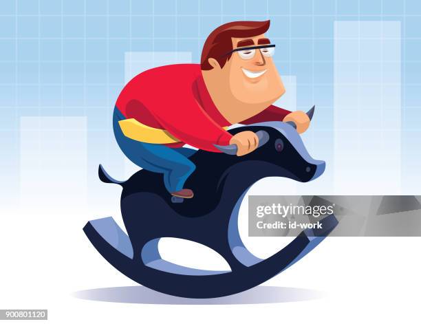 Man Riding Rocking Horse 33 Business Man Rocking Horse Stock Photos, High-Res Pictures, and ...