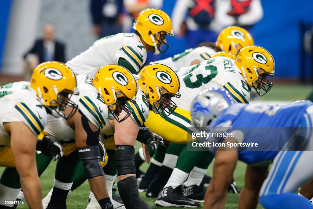 NFL: DEC 31 Packers at Lions