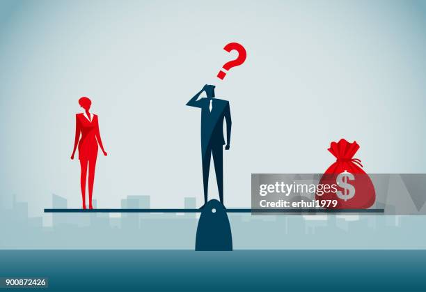 women's rights - ethical money stock illustrations